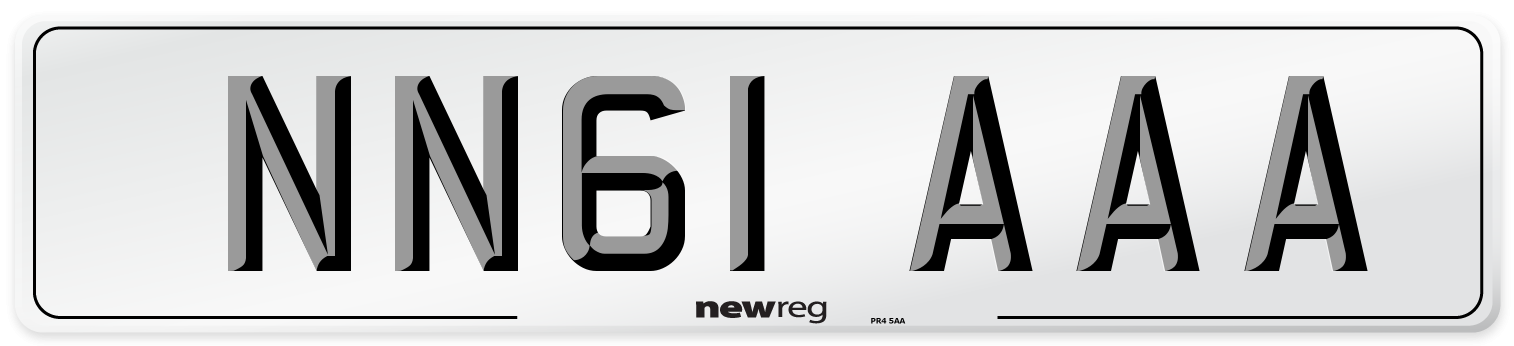 NN61 AAA Number Plate from New Reg